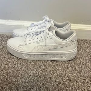 White Puma Shoes